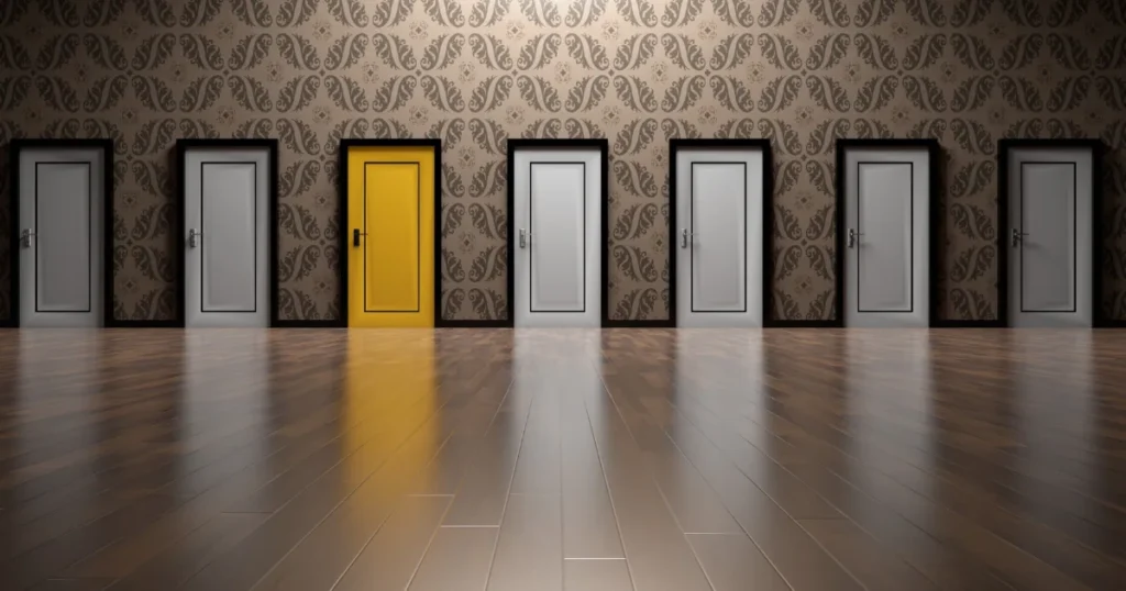 選択肢のイメージ