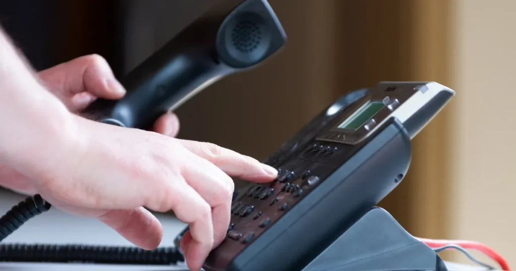 電話業務のイメージ