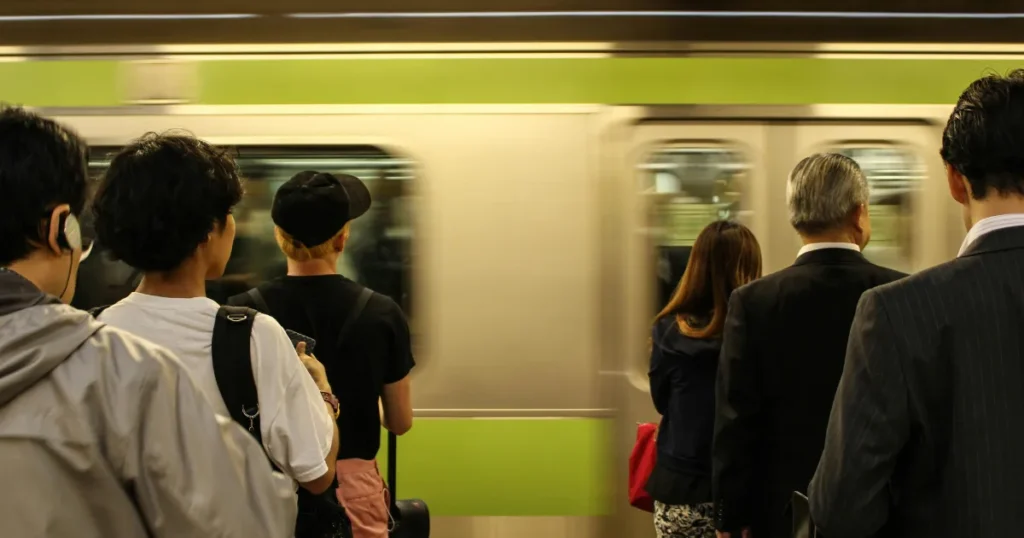 通勤のイメージ