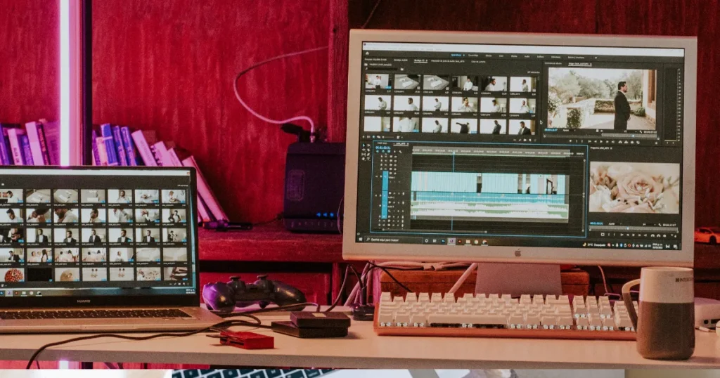 動画編集のイメージ